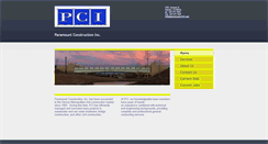 Desktop Screenshot of paramountcivil.com