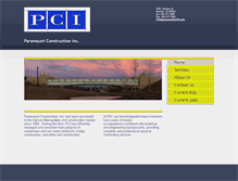 Tablet Screenshot of paramountcivil.com